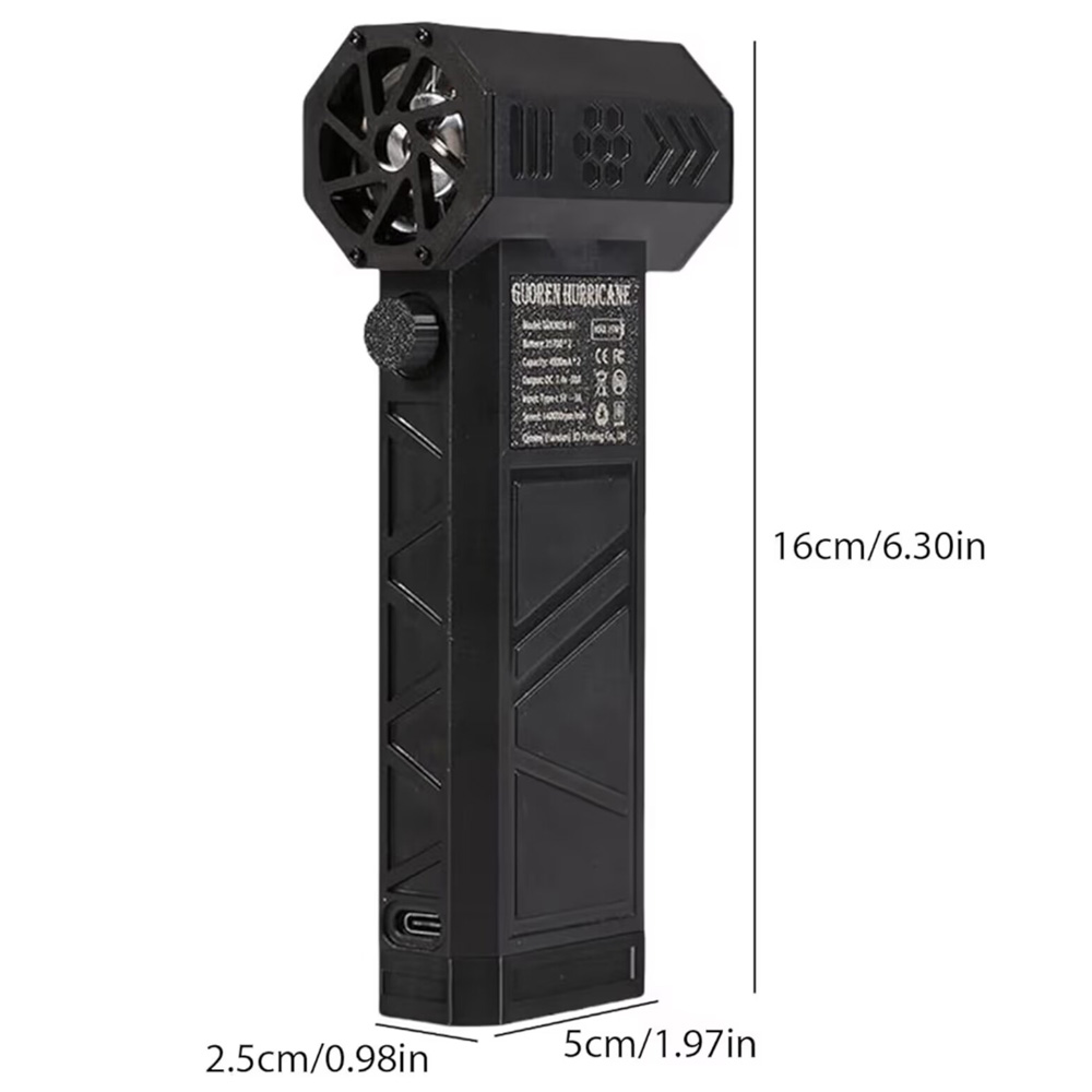 Handheld Turbos Fos Fan 140000RPM High Speed Brushless Motor