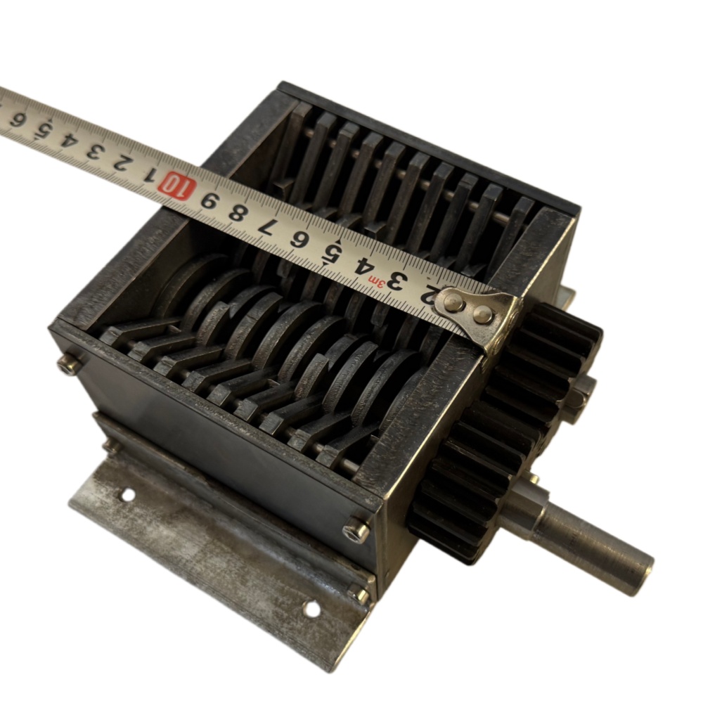 SS-100 Mini Desktop Shredder 65Mn Manganese Steel Blade Full Met