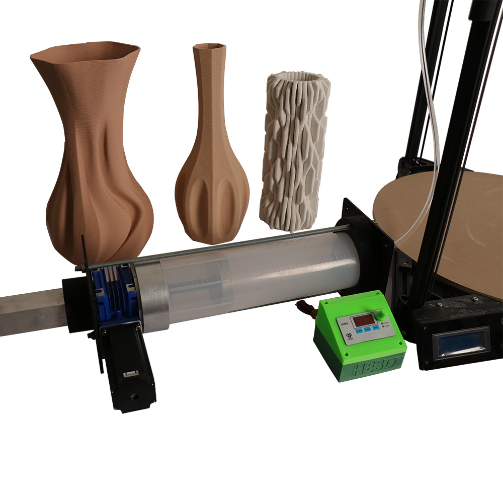 Clay 2L 3D Kossel printer TC-500