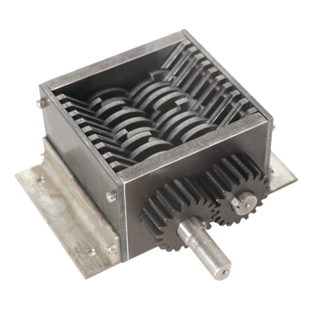 SS-100 Mini Desktop Shredder 65Mn Manganese Steel Blade Full Met
