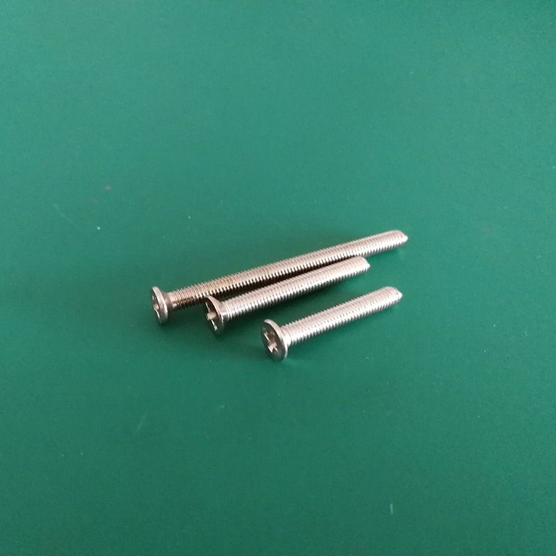 20pcs 304 stainless GB819 cross flat head bolts