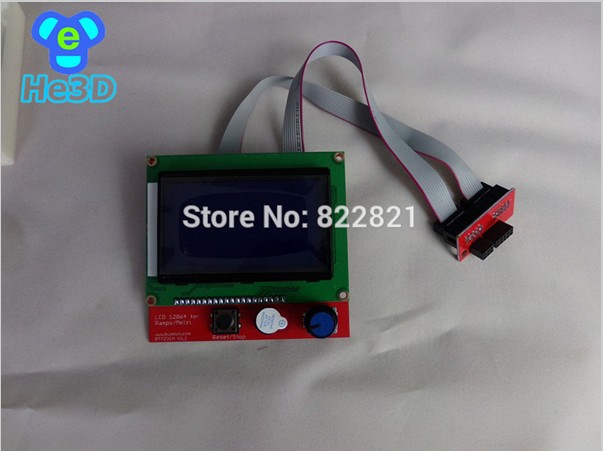 Free shipping melzi LCD 12864 To upgrade the LCD
