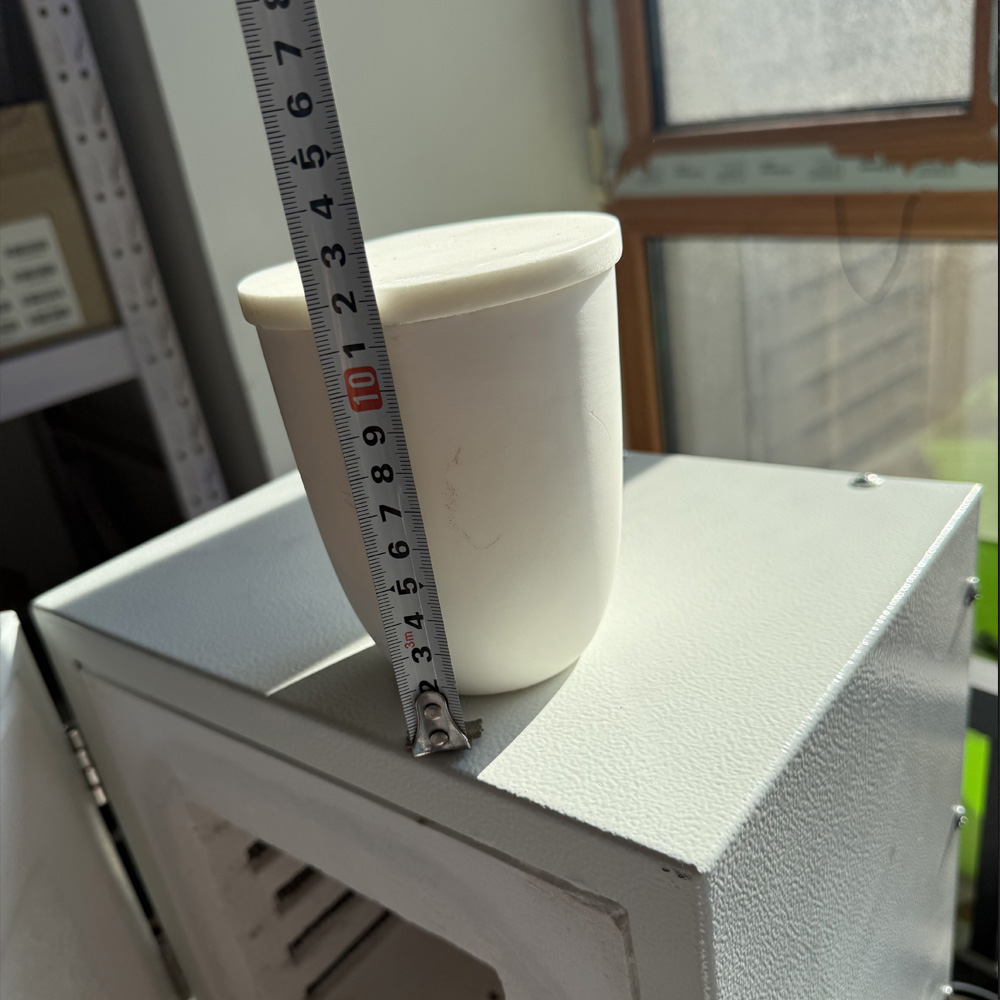 HE3D™ 500ml Alumina Sintering Crucible 1800°C High-Temperature f