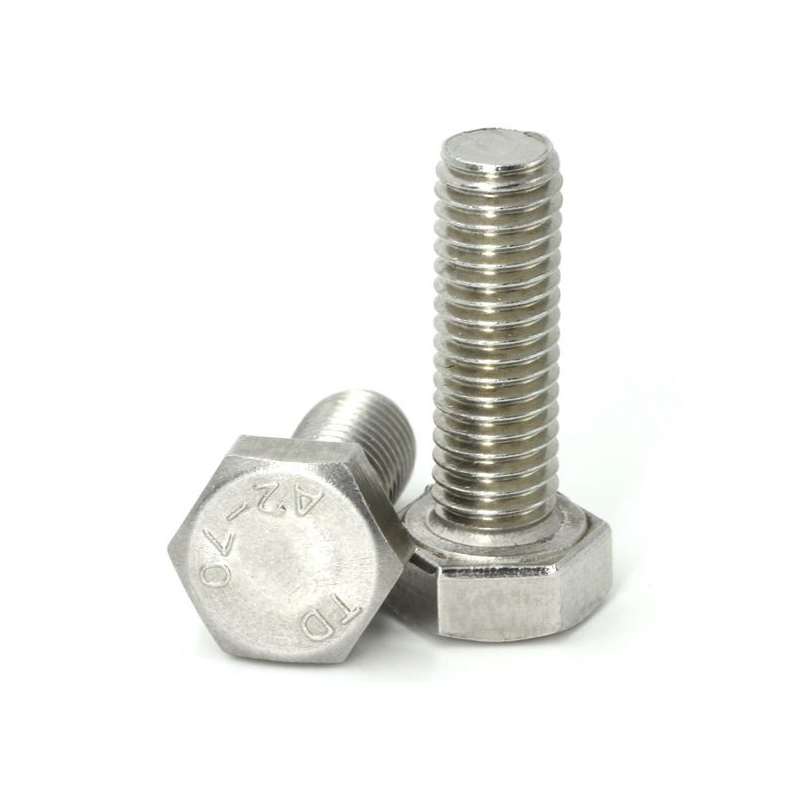 20pcs Hexagonal Screws DIN933 Hexagonal Bolts M4*8mm