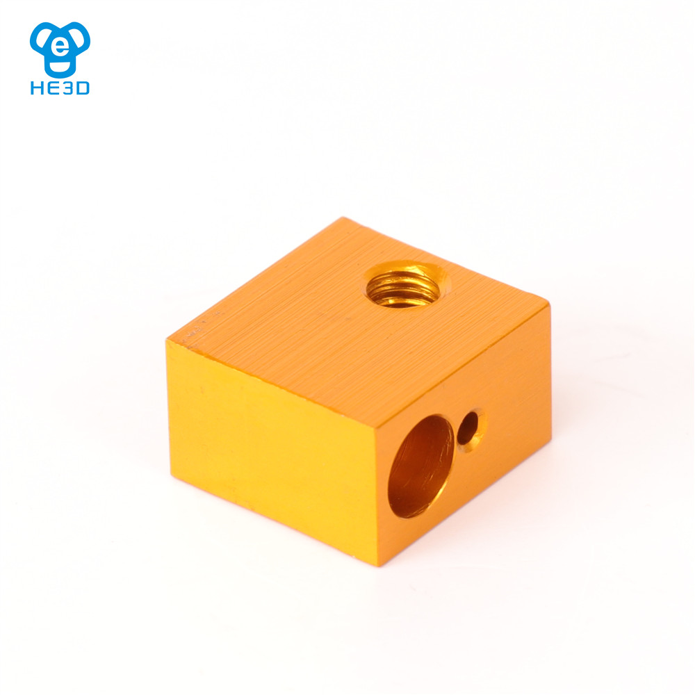 1pcs/5pcs brass heating block hot end DIY 3D printer part